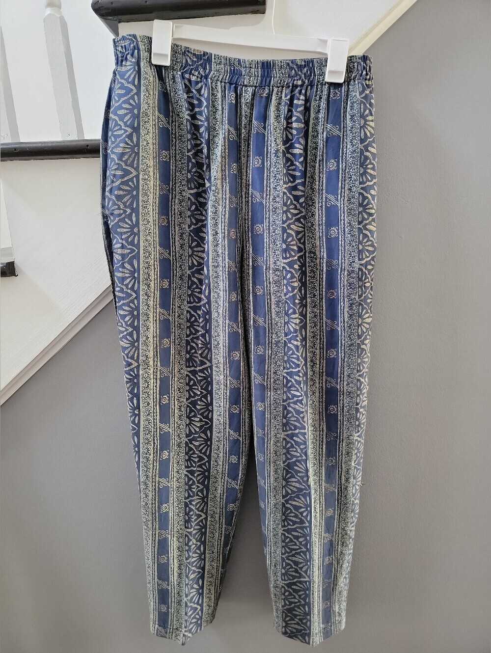 Sellecca 100% Silk Pull On Pants Pockets Luxury